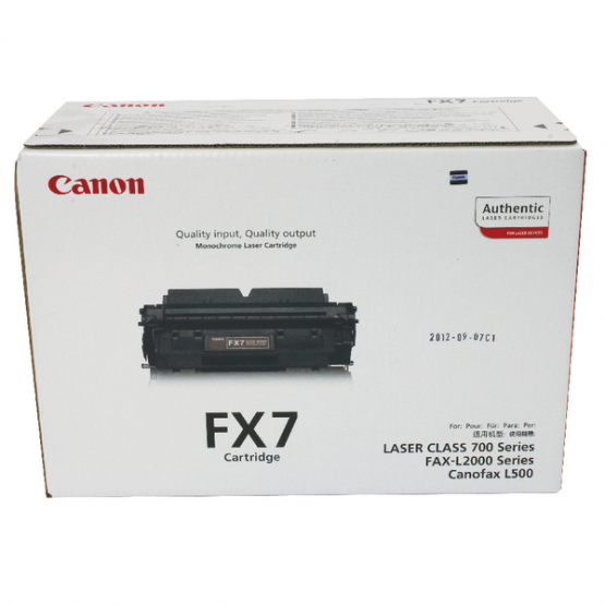 Canon Fax Black Toner Cartridge (7621A002) 